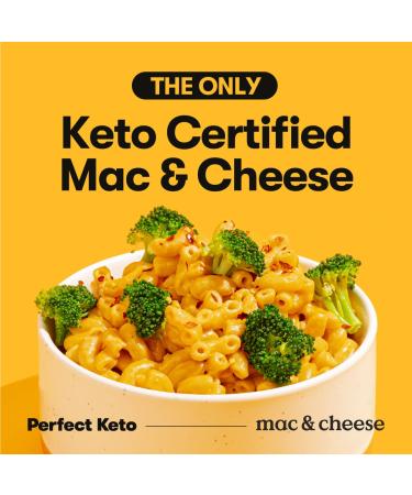 Perfect Keto Macaroni and Cheese 6 Pack - Gluten-Free & Grain-Free Low Carb Pasta for Keto Diet - Buy Online on GoSupps.com