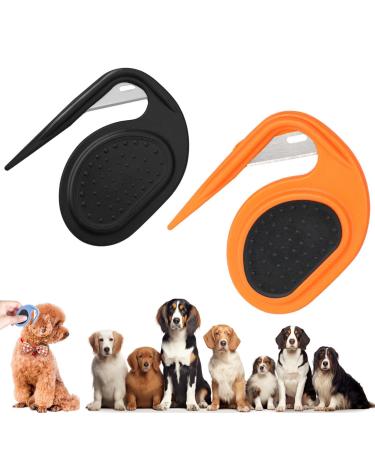 Remove the knot comb for cats cats knots removed cat Pet Dematting Combs Knotting Comb pet node comb de-filtering tools for dogs and cats (2PCS-B)
