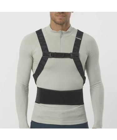 Salomon Flexcell Unisex Back Protector for Skiing & Snowboarding - Adjustable Lightweight Protection in Black - Buy Online on GoSupps.com