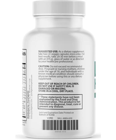 PureFight4U Liver Health Herbal Liver Support Supplement Liver Cleanse Detox & Repair Formula with Milk Thistle Silymarin Dandelion Root and Artichoke Extract for Liver Health 60 Capsules (1Pack) - Buy Online on GoSupps.com