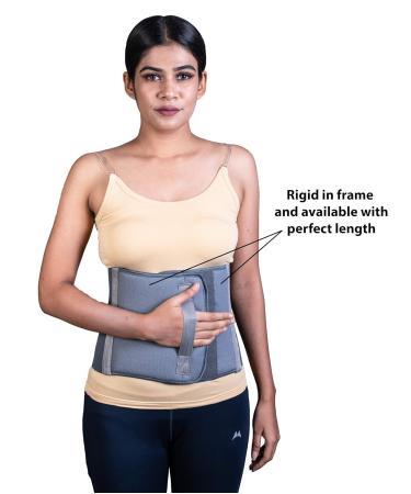 WC Abdominal Belt - Full Elastic C-Section Support Binder for Women | Maternity Tummy Trimmer XL 40-44 | Slim Waist Girdle for Postpartum Recovery - Buy Online on GoSupps.com