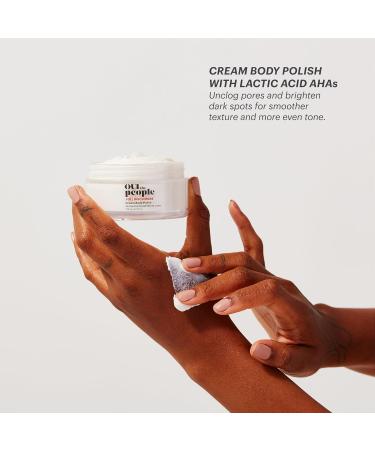 OUI the People Full Disclosure Cream Body Polish - Brightening Exfoliating Body Scrub for Smooth Even Skin Tone - 4.2 fl. oz - International Shipping Available - Buy Online on GoSupps.com