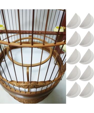 UKCOCO Disposable Birdcage Liner Paper- 30 * 30cm Absorbent Pad Non Woven Pet Cage Accessories/Birdcage Waterproof Sandpaper/Absorbent Parrot Cage Pad/Birdcage Pad Paper Dung Pad (100Pcs) 30X30CM - Buy Online on GoSupps.com