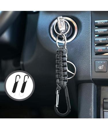 RTBRCG Paracord Keychain Set - Durable Lanyard with D Ring Karabiner for Work Fire Fitness Camping & Travel - Perfect Everyday Accessory - Buy Online on GoSupps.com