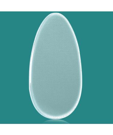 XIAOXIAOYU Glass File for Feet Glass Callus Remover | Clear in-Shower Foot Scrubber Callus Remover Pedicure Foot File for Smoothing Feet Dead Skin Egg - Buy Online on GoSupps.com