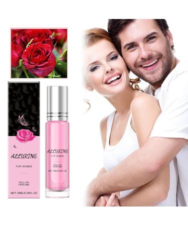 Pheromones Perfumes for Women - Eau de Parfum Personal Roller Ball Perfume Long Lasting Charming Portable Dating Perfume Attractive to the Opposite Sex(0.5 fl.oz/15ml) Pink-Rose - Buy Online on GoSupps.com