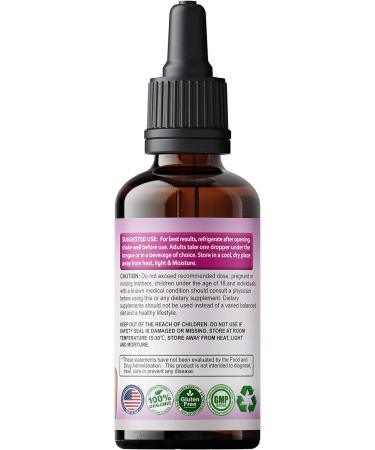 Pueraria Mirifica Drops | Premium Grade Herbal Liquid Extract | Non-GMO Organic Vegan | Alcohol-Free Tincture | 2 Fl Oz - SMSHEALTHPRODUCTS.com - Buy Online on GoSupps.com