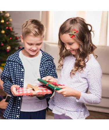 Christmas Hair Clips+Hair scrunchies Christmas Hair Bows Barrettes Hair Pieces Accessories for Women and Girls 01+02+03+04+05 - Buy Online on GoSupps.com