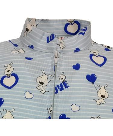 Sky Blue Pediatric Nurse Scrubs - Children's Hospital Uniforms for Healthcare & Clown Therapy - Buy Online on GoSupps.com