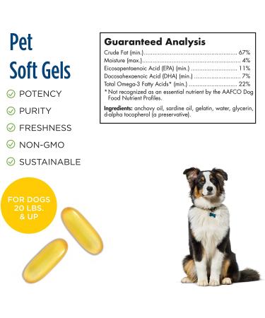 Nordic Naturals Omega-3 Pet Soft Gels for Dogs - 90 Count | Promote Joint & Skin Health - Buy Online on GoSupps.com