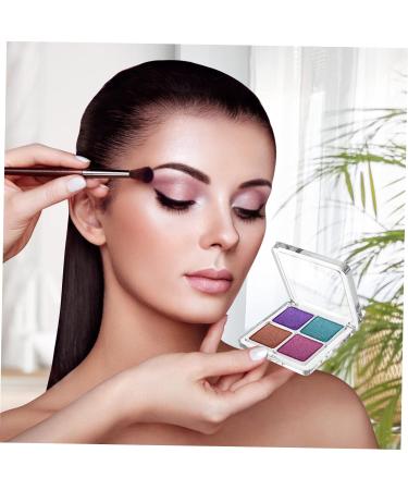 2pcs Empty Cosmetic Eyeshadow Storage Case Empty Eyeshadow Palette Lipstick Acrylic Bracket Travel - Buy Online on GoSupps.com