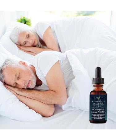1800mg Goodnight Sleep CBN Wellness Drops - Cherry Flavor for Rest & Relaxation | Joint & Muscle Support - Organic MCT Oil - Selah Organics - Buy Online on GoSupps.com