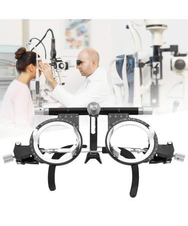 Adjustable Optical Trial Lens Frame 50 to 80 Mm Eye Test Glasses Optometry Lens Frame Optometry Optician Eyewear Eyeglasses Test Tool for Students or Professionals