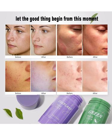 Green Tea Mask Stick - Blackhead Remover & Oil Control | Deep Cleansing for All Skin Types - Buy Online on GoSupps.com