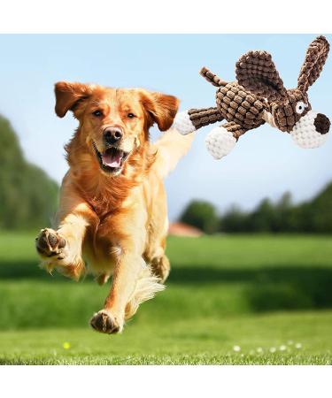 Buy Durable Squeaky Plush Dog Toys for All Breeds | Best Dog Toys for Small Medium & Large Dogs - 1 Pack - Buy Online on GoSupps.com