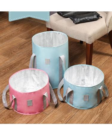 Accueil Salon Portable Pied Trempage Sac Camping Randonn e Pliant 5 couches Pieds Seau De Bain Sant Soins Du Corps Accessoires Le noir Petit Le Noir 1 unit (Lot de 1) - Buy Online on GoSupps.com