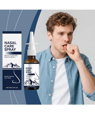 Kadohyrt Nasal Spray for Daily Nasal Hygiene Nasal Spray with & Fulvic Acid Non-Medicated Fine Mist Nasal Cleanse for Dry Air Travel & Everyday Use (1) - Buy Online on GoSupps.com