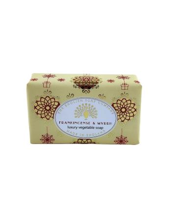The English Soap Company Frankincense and Myrrh Christmas Soap 190 g