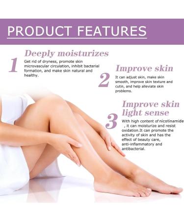 Niacinamide Body Scrub - Flower Fragrance Body Scrub Exfoliator - Niacinamide Exfoliating Body Scrub - Deep Cleansing Refine Pore Moisture Hydrating - Improve Dullness Restore Smooth Skin Elasticity - Buy Online on GoSupps.com