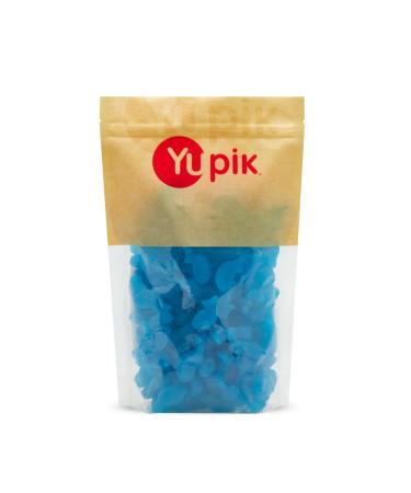 Yupik Jelly Blue Whales 1 kg 6 Count Whale-Shaped Candies Blue Raspberry Flavor Chewy Gummies Fun Treat Sweet Candy Delicious Snack Ideal for Gifting Holidays & Baking 6 kg