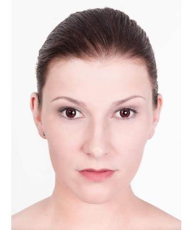 Blood Wolf Contact Lenses - Annual Prescription Motif Lenses for Halloween & Carnival - -3.0 Diopters - Buy Online on GoSupps.com