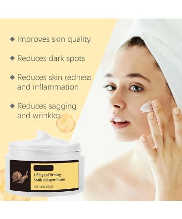 Snail Mucin All in One Cream - Moisturizing Snail Repair Face Cream - Collagen Cream - Skin Repair & Hydrating Face Cream - Skin Lig_htening Cream - Anti Aging Anti Wrinkle Deep & Intense Hydration - Buy Online on GoSupps.com