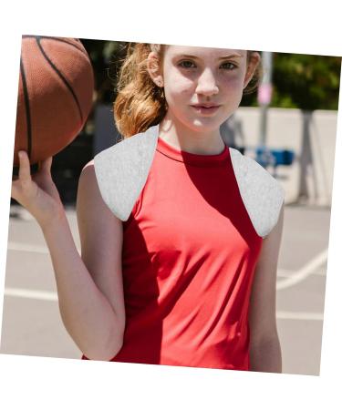 Sosoport Shoulder Protector Shoulder Strap Brace Fitness Shoulder Pads Double Shoulder Brace Spandex Grey - Buy Online on GoSupps.com