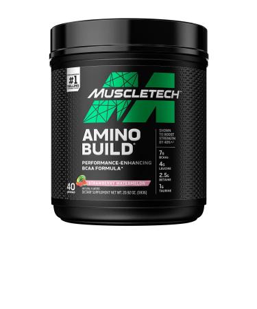 Muscletech Whey Protein Powder & BCAA Amino Acids Powder Muscle Building Formula with Whey Isolate Peptides BCAAs & Electrolytes (4 Pound 40 Servings)