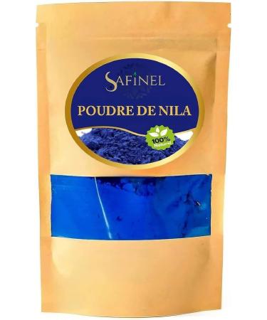 Nila Powder Bleu Maroc Original - Natural Blue Pigment for Hair and Skin - 100% Natural Lightening Powder - Enjoy Eastern Secrets Now! - Buy Online on GoSupps.com