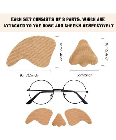 24 Pcs Golf Sunscreen UV Patches for Sun Protection - Women Men Golf Face & Eye Stickers - Light Beige - Buy Online on GoSupps.com