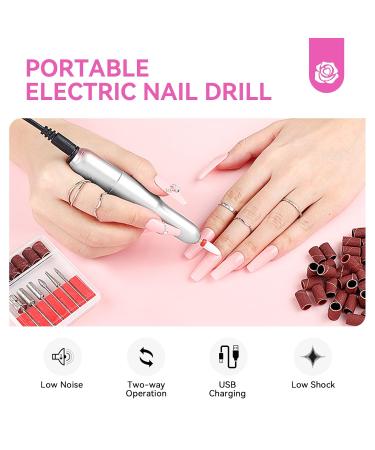 SAVILAND Acrylic Nail Kit with Drill - Complete Professional Set for Beginners | Acrylic Powder Monomer Gel Polish & UV Light | Perfect Gift for Home Salon - Buy Online on GoSupps.com