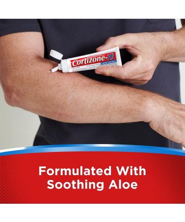 Cortizone 10 Maximum Strength 1oz Anti-Itch Cream - Pack of 1 - Buy Online on GoSupps.com