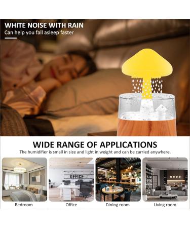 Cloud Rain Humidifier with 7 Color Changing Lights - Multifunctional Aroma Diffuser for Home - Grain - Buy Online on GoSupps.com