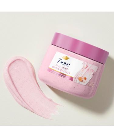 Dove Himalayan Salt & Rose Oil Body Scrub Exfoliates and Deeply Nourishes for Smooth Radiant Skin 15 oz Himalayan Salt & Rose Oil 15 Ounce (Pack of 1) - Buy Online on GoSupps.com