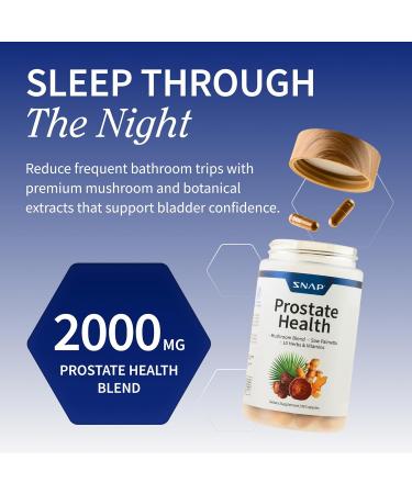 Snap Supplements Big Boy Bundle, Includes Prostate Health with Saw Palmetto for Men, Testo Booster for Men & Nitric Oxide Booster, 90 Capsules Each 270 Count (Pack of 1) - Buy Online on GoSupps.com