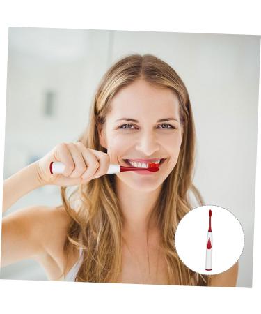 Ultechnovo Waterproof Electric Toothbrush Set - Oral Hygiene & Teeth Whitening - 1 Pack Red - Buy Online on GoSupps.com