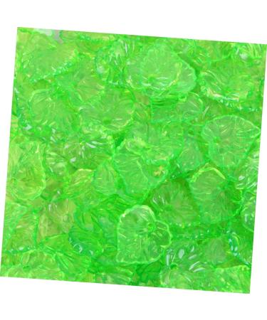 COHEALI 1 Set Clear Earrings Pendants for Necklaces Green Diy Jewelry Accessories Leaf Scattered Beads - Buy Online on GoSupps.com