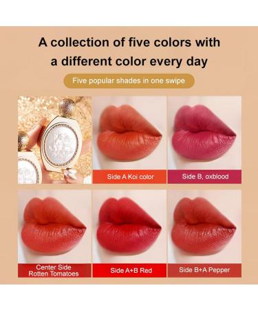 Buy Magic Color Changing Lipstick - 5 Colors in 1 Waterproof & Moisturizing - Matte Lip Balm Gloss Set for Women (3pc) - International Shipping Available - Buy Online on GoSupps.com