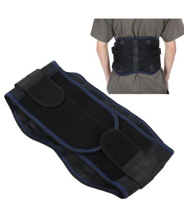 Vvhuda Breathable waist support belt lumbar spine pain relief steel plate adjustable lower back support back support for men and women more breathable