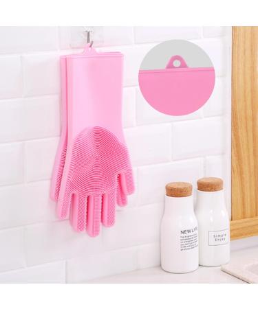 XFly Pet Grooming Gloves & Nursing Shoes for Cats - Bathing & Massaging Tool (Pink) | International Shipping Available - Buy Online on GoSupps.com