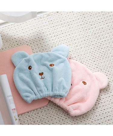 Omenluck Cartoon Hair Drying Towel | Quick Dry Bath Shower Towel for Fast Drying - International Shipping Available - Buy Online on GoSupps.com