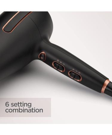 BaByliss Super Power 2400W Hair Dryer - Professional Salon AC Motor - Fast Drying - Black - Buy Online on GoSupps.com