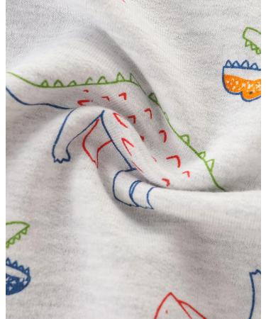 Kids Dinosaur Sweatshirt | Cotton Long Sleeve Pullover | Boys & Girls 1-8 Years | Toddler/Baby Casual Top - Buy Online on GoSupps.com