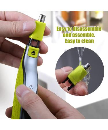 Replacement Heads for Nasal Ear & Eyebrow Trimmers | Compatible with Philips Norelco OneBlade & OneBlade Pro - 2 Pack - Buy Online on GoSupps.com