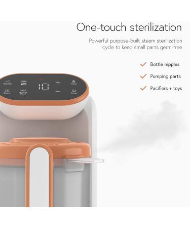 Quook 5-in-1 Baby Food Maker by Quark- Easy-to-Use Baby Food Processor - Baby Bottle Warmer Steamer Blender and Food Processor - Self Cleaning Sterilizing & Dishwasher Safe - Baby-Safe Materials - Buy Online on GoSupps.com