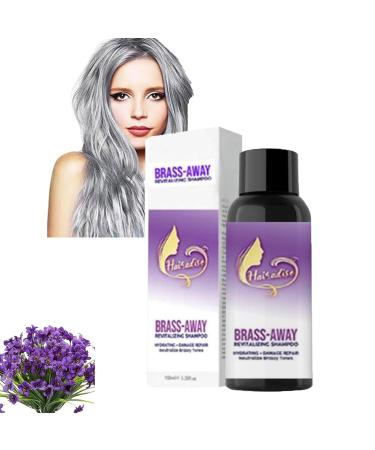 Violet Bleached Shampoo Made Gray After Dyeing Eliminates Brassy Prevents and Reduces Hair Loss and Supports Hair Growth 130ml