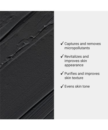 G.M. Collin Charcoal Mask | Activated Bamboo Charcoal Facial Acne Treatment | Hydrating & Clarifying Skincare - Buy Online on GoSupps.com