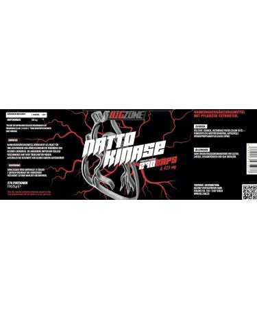 Big Zone Nattokinase 100mg | 2000 FU per Capsule | 270 Servings | Pure & Additive-Free | International Shipping - Buy Online on GoSupps.com