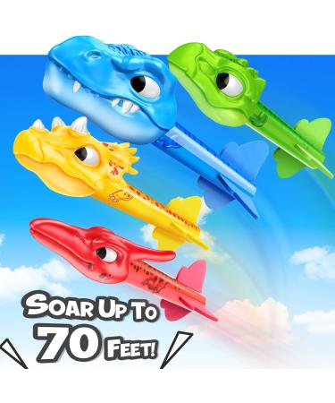 ANNINE RAKETES TOSSES: Outdoor Toys for Kids 3-12 | Garden Dinosaur Games 4PC Set for Easter Fun - Buy Online on GoSupps.com