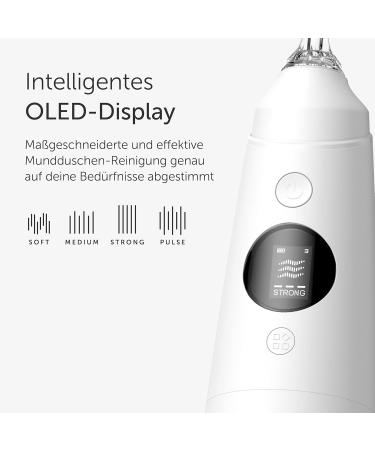 Wondersmile Mouth Shower Pro - Smoothflow Technology 4 Modes Interdental Cleaner & All White Oral Care Savings Set - Optimal Tooth & Gum Care - Buy Online on GoSupps.com